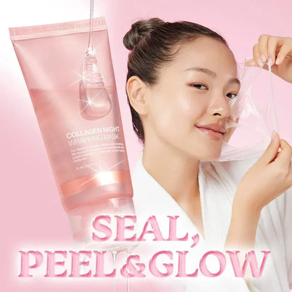 Korean Collagen Night Wrapping Peel Off Mask